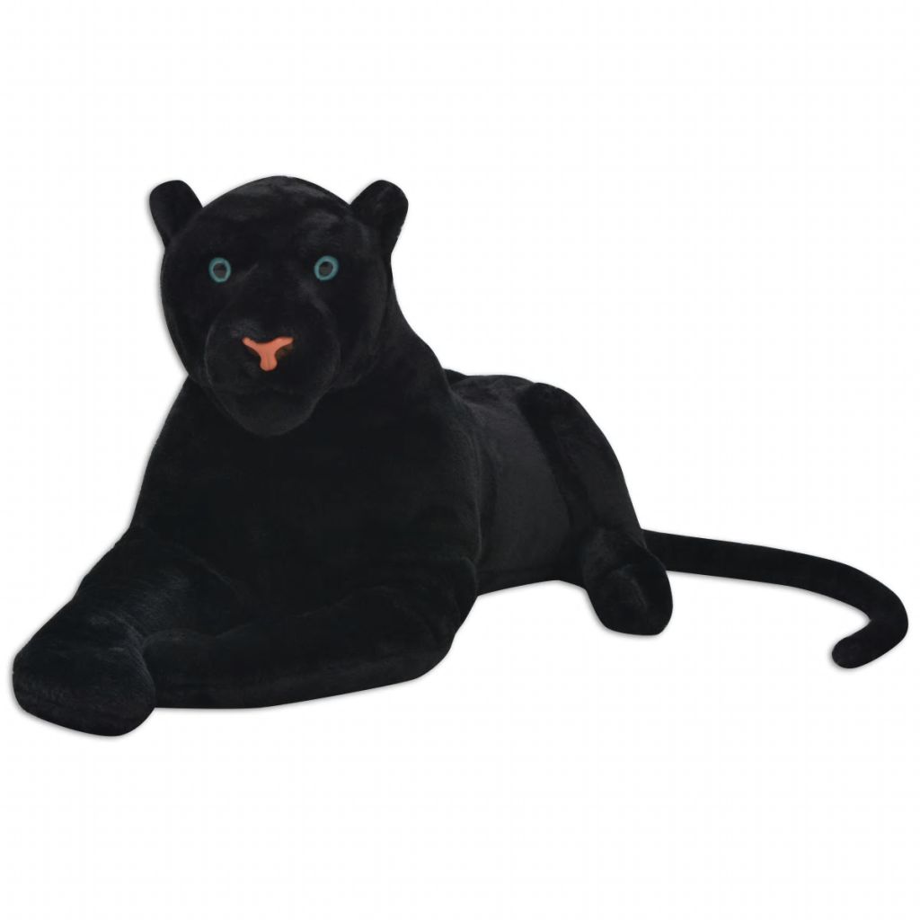 Panther Kuscheltier Plüsch Schwarz XXL Panther Kuscheltier Plüsch Schwarz XXL
