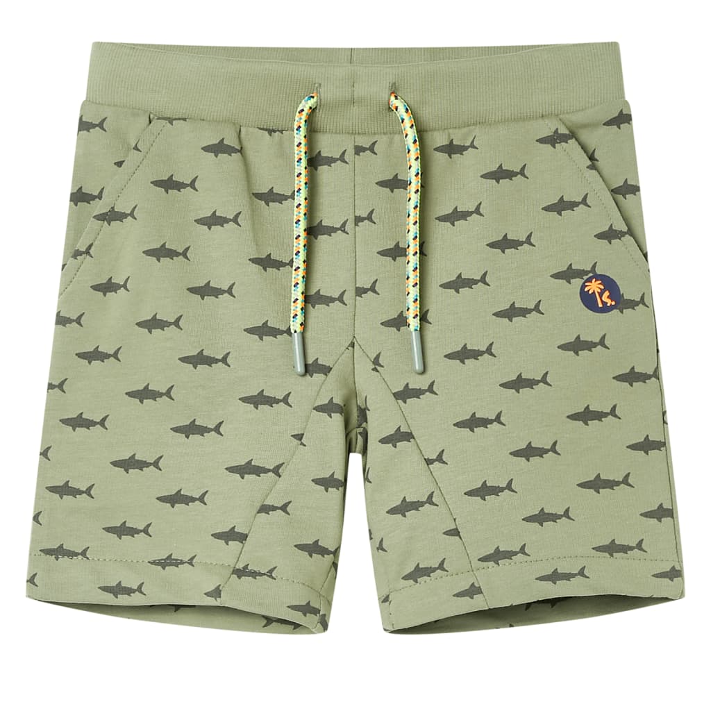 Kindershorts mit Kordelzug Helles Khaki 104 Kindershorts mit Kordelzug Helles Khaki 104