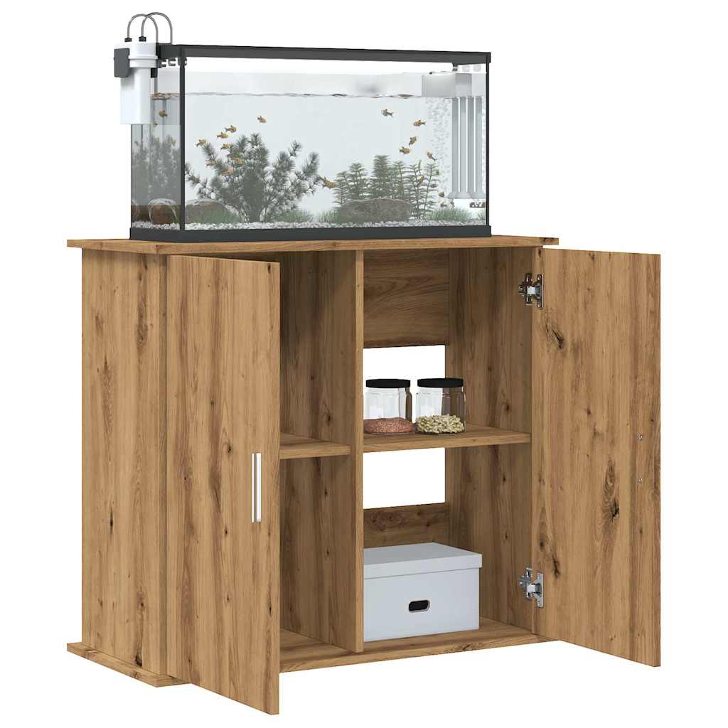 Aquariumständer Artisan-Eiche 81x36x73 cm Holzwerkstoff Aquariumständer Artisan-Eiche 81x36x73 cm Holzwerkstoff
