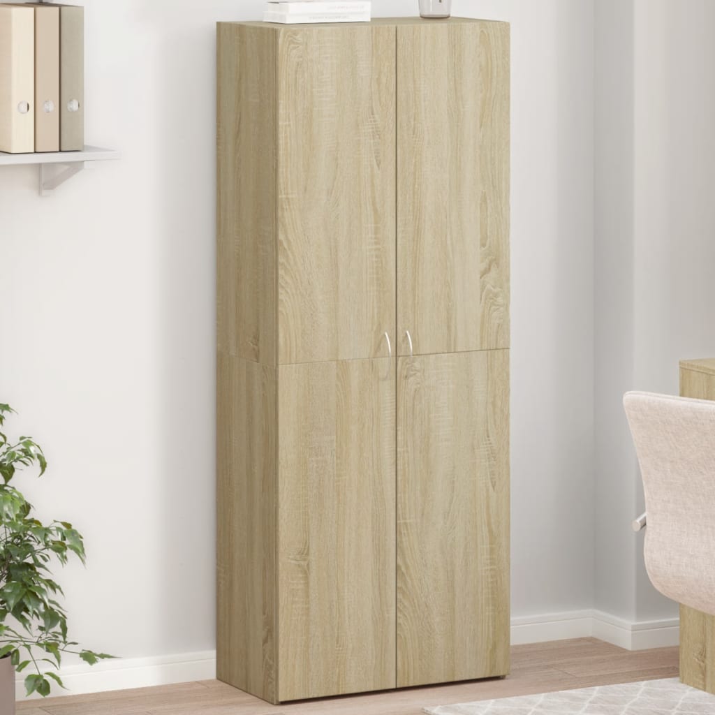 Aktenschrank Sonoma-Eiche 60x32x153 cm Holzwerkstoff Aktenschrank Sonoma-Eiche 60x32x153 cm Holzwerkstoff