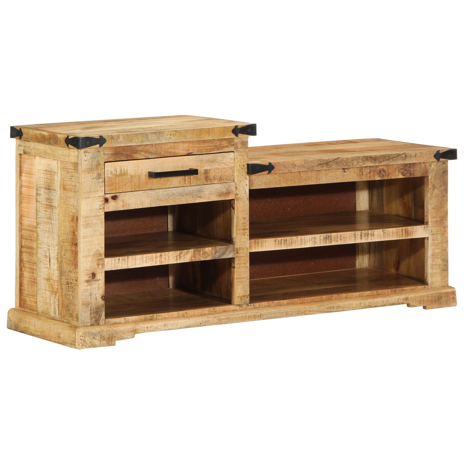 Schuhbank 110x35x50 cm Massivholz Mango Schuhbank 110x35x50 cm Massivholz Mango