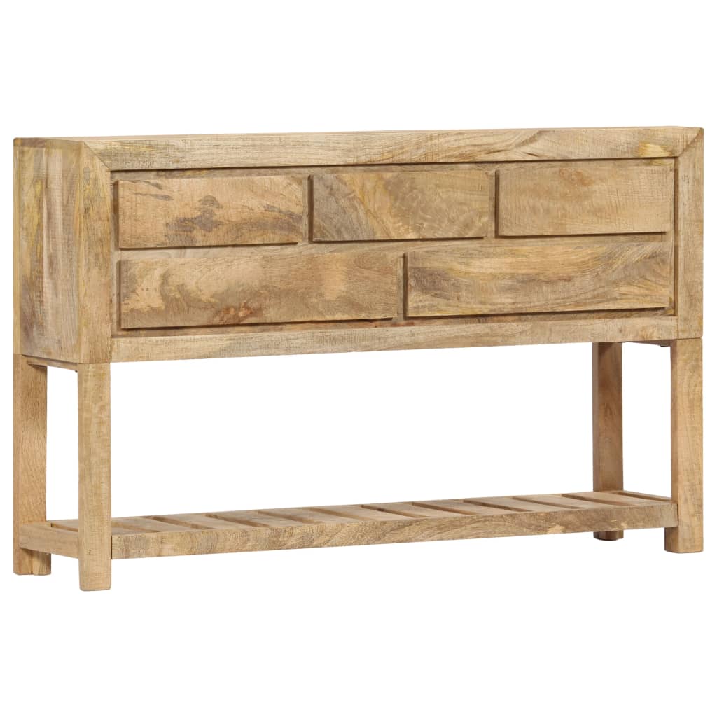 Sideboard 120 x 30 x 75 cm Massivholz Mango