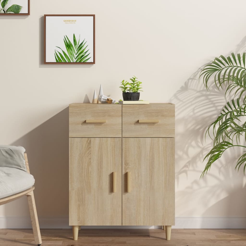 Sideboard Sonoma-Eiche 69,5x34x89 cm Holzwerkstoff Sideboard Sonoma-Eiche 69,5x34x89 cm Holzwerkstoff