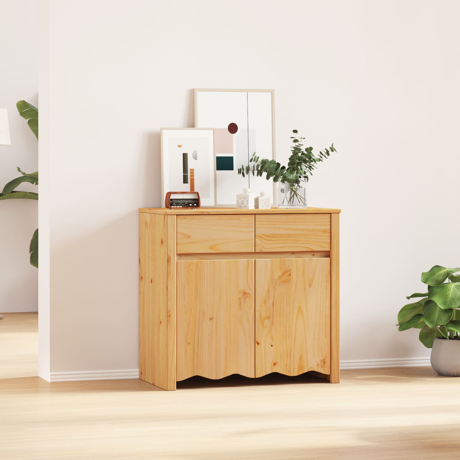 Sideboard ""DRAMMEN"" 79x43x75,5 cm Massivholz Kiefer
