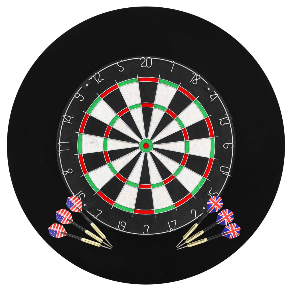 Professionelles Dartboard Sisal mit 6 Darts und Surround Professionelles Dartboard Sisal mit 6 Darts und Surround