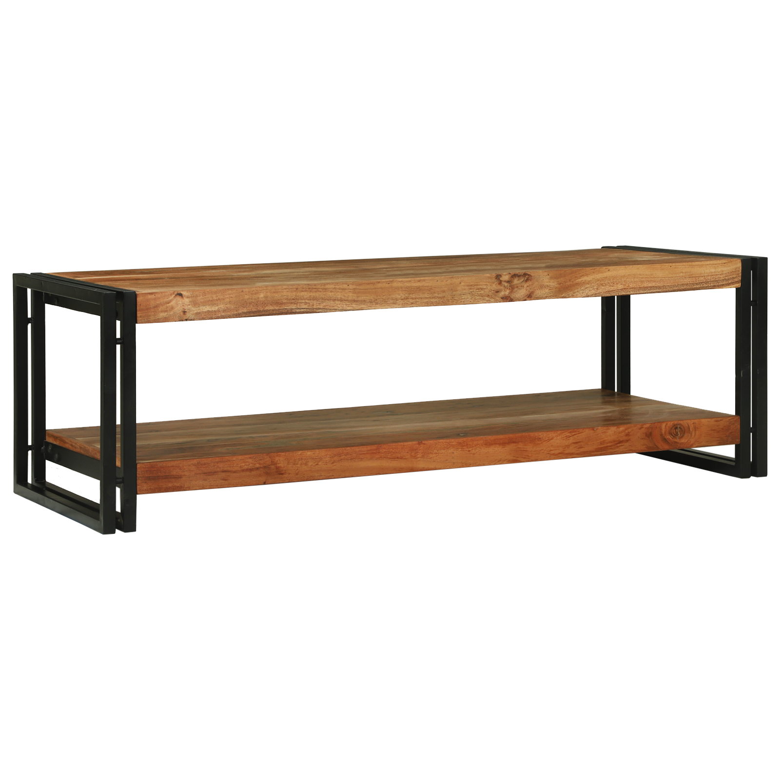 Couchtisch 120x50x38 cm Massivholz Akazie Couchtisch 120x50x38 cm Massivholz Akazie