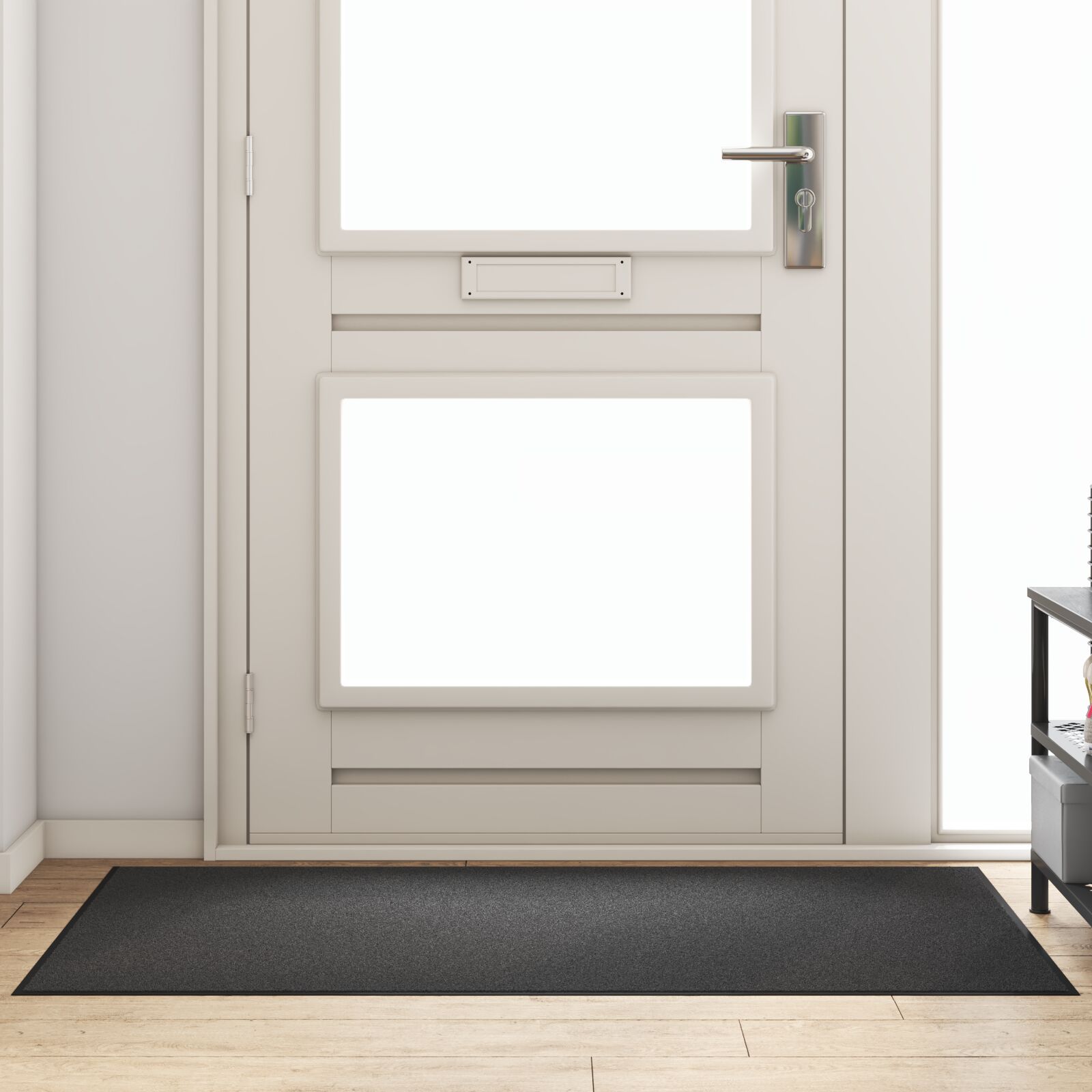 vidaXL Fußmatte rechteckig Anthrazit 90x150 cm vidaXL Fußmatte rechteckig Anthrazit 90x150 cm