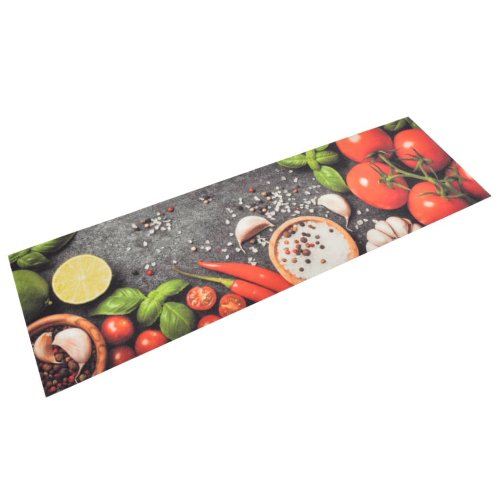 Küchenteppich Waschbar Gemüse 45x150 cm Samt Küchenteppich Waschbar Gemüse 45x150 cm Samt