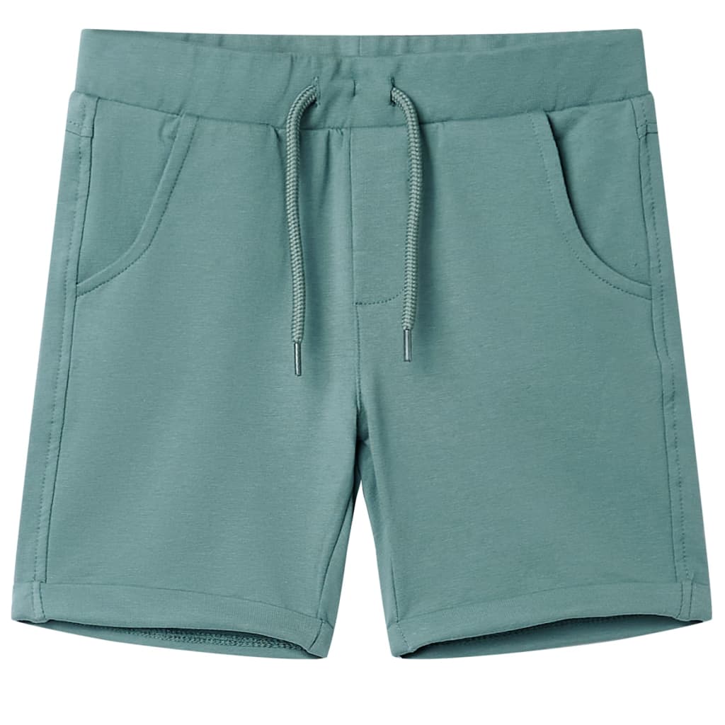 Kindershorts mit Kordelzug Petrolblau 116 Kindershorts mit Kordelzug Petrolblau 116