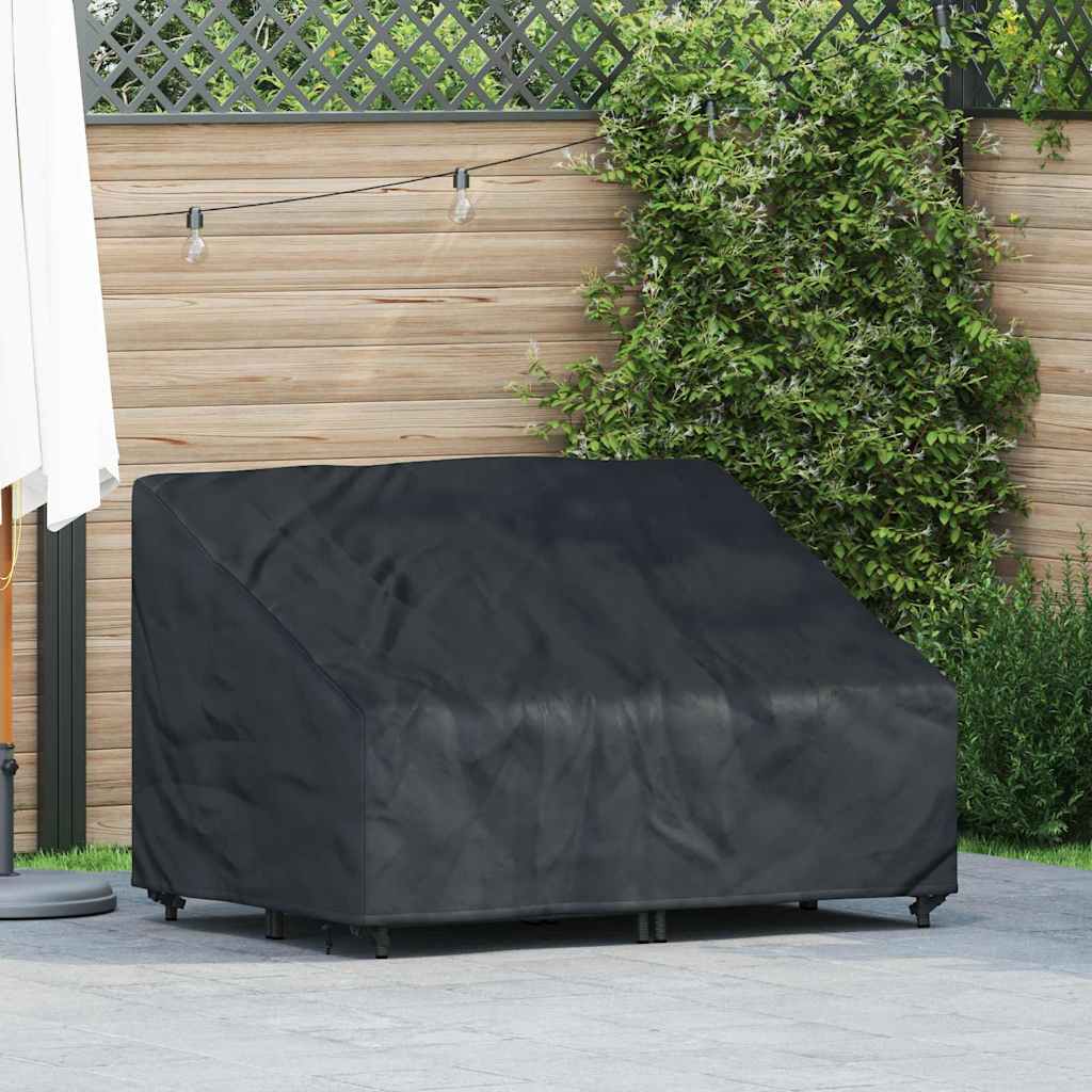 Abdeckung für Gartenbank 130 x 95 x 40 / 80 cm 600D-Gewebe