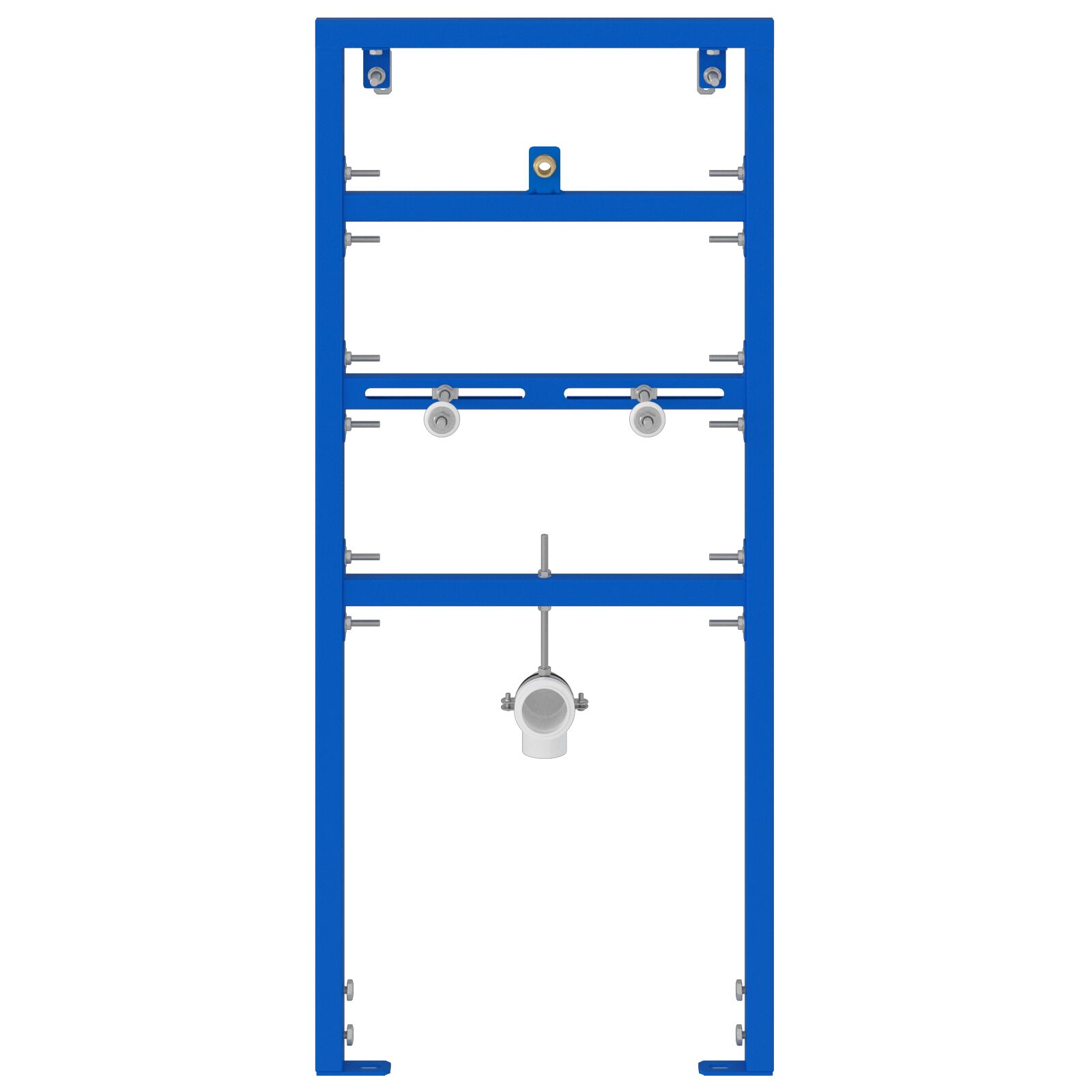 vidaXL Badezimmerzubehör Halterungen Blau Stahl 50 x 17,5 x 139 cm vidaXL Badezimmerzubehör Halterungen Blau Stahl 50 x 17,5 x 139 cm
