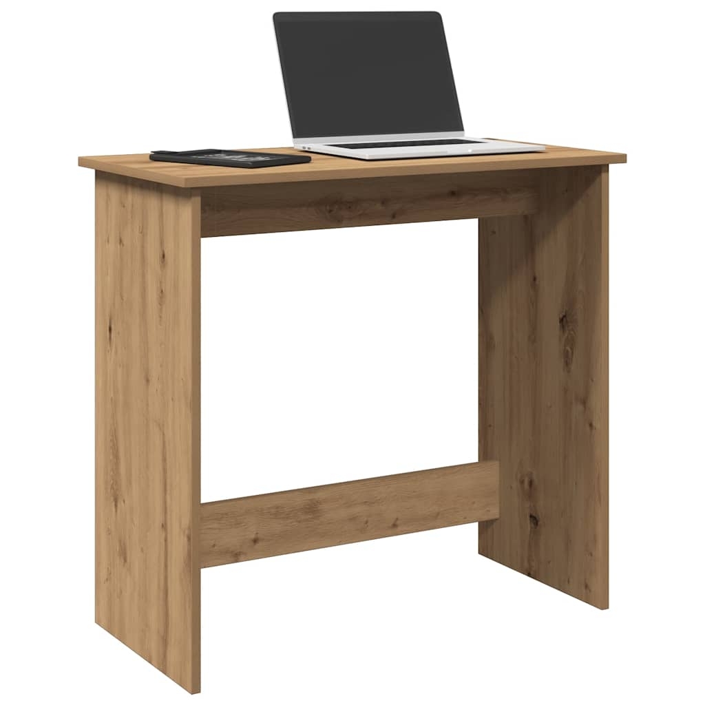 Schreibtisch Artisan-Eiche 80x40x75 cm Holzwerkstoff Schreibtisch Artisan-Eiche 80x40x75 cm Holzwerkstoff
