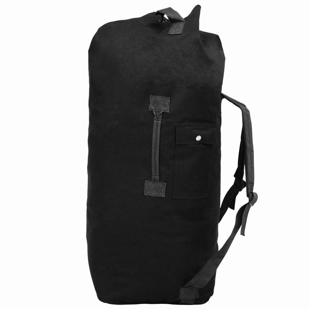 Seesack Armee-Stil 85 L Schwarz Seesack Armee-Stil 85 L Schwarz