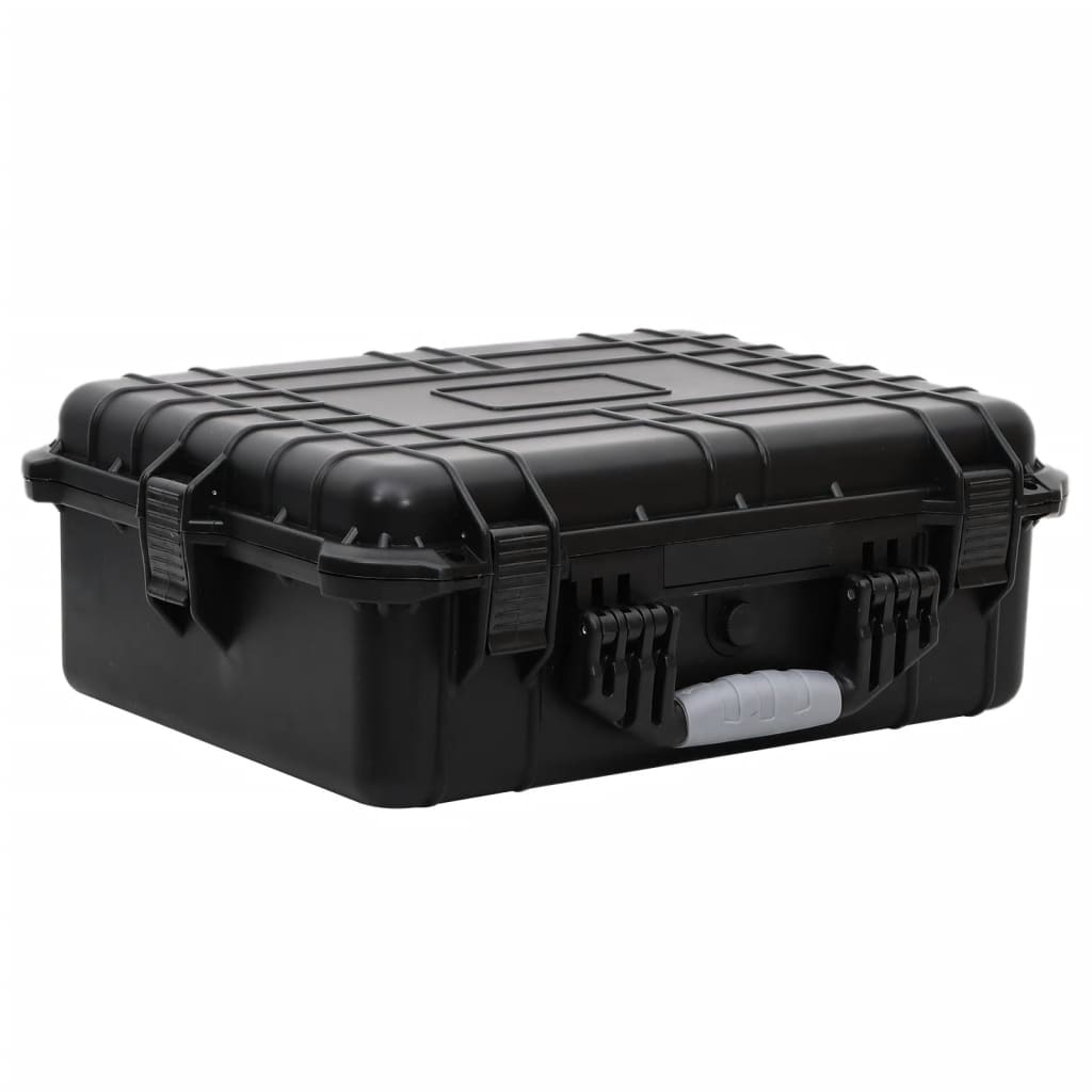 Flugkoffer Tragbar Schwarz 52x40x19 cm PP Flugkoffer Tragbar Schwarz 52x40x19 cm PP