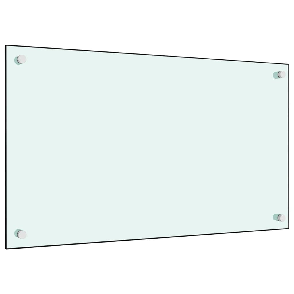 Küchenrückwand Weiß 70x40 cm Hartglas Küchenrückwand Weiß 70x40 cm Hartglas
