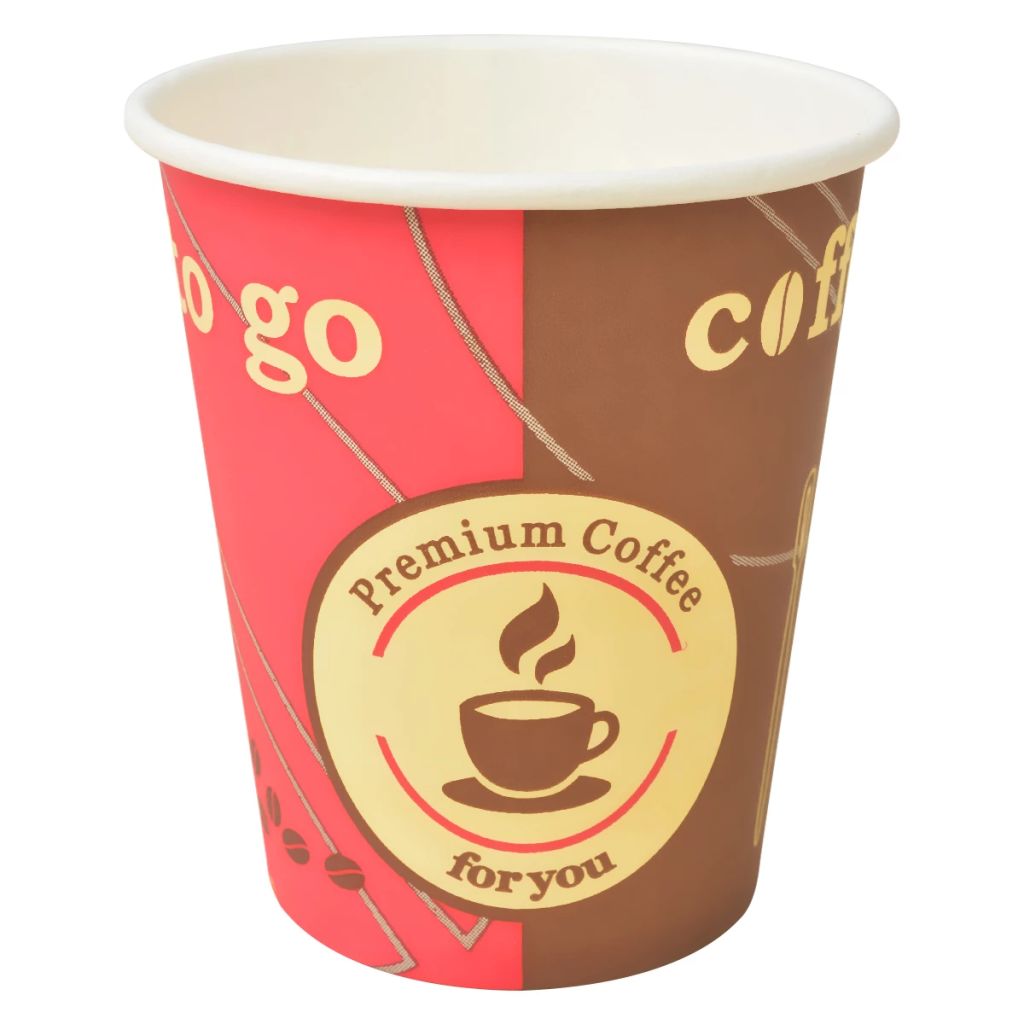1000 Stk. Einweg-Kaffeebecher Pappe 240 ml (8 oz) 1000 Stk. Einweg-Kaffeebecher Pappe 240 ml (8 oz)