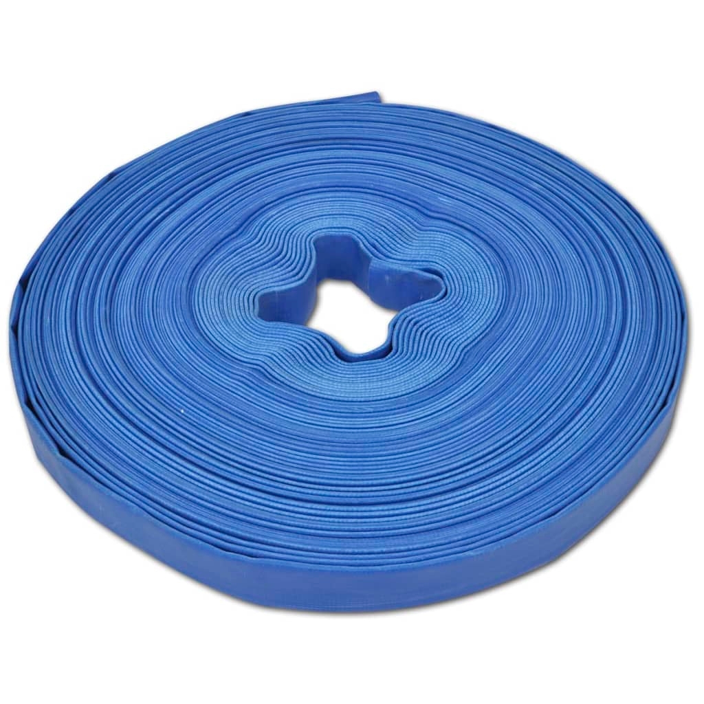 Wasser-Flachschlauch 50 m 1 Zoll PVC Wasser-Flachschlauch 50 m 1 Zoll PVC
