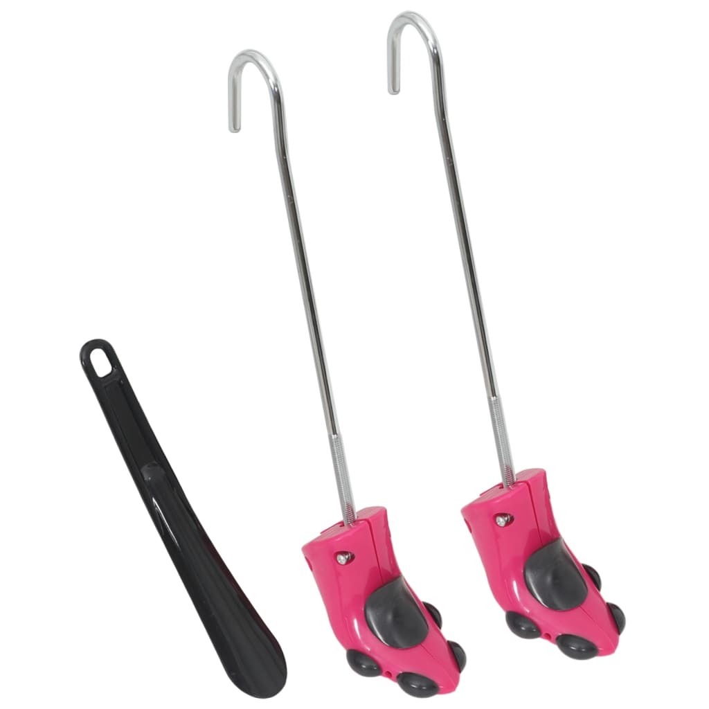 Stiefelspanner mit Schuhanzieher Rosa EU 34-40 Kunststoff Stiefelspanner mit Schuhanzieher Rosa EU 34-40 Kunststoff