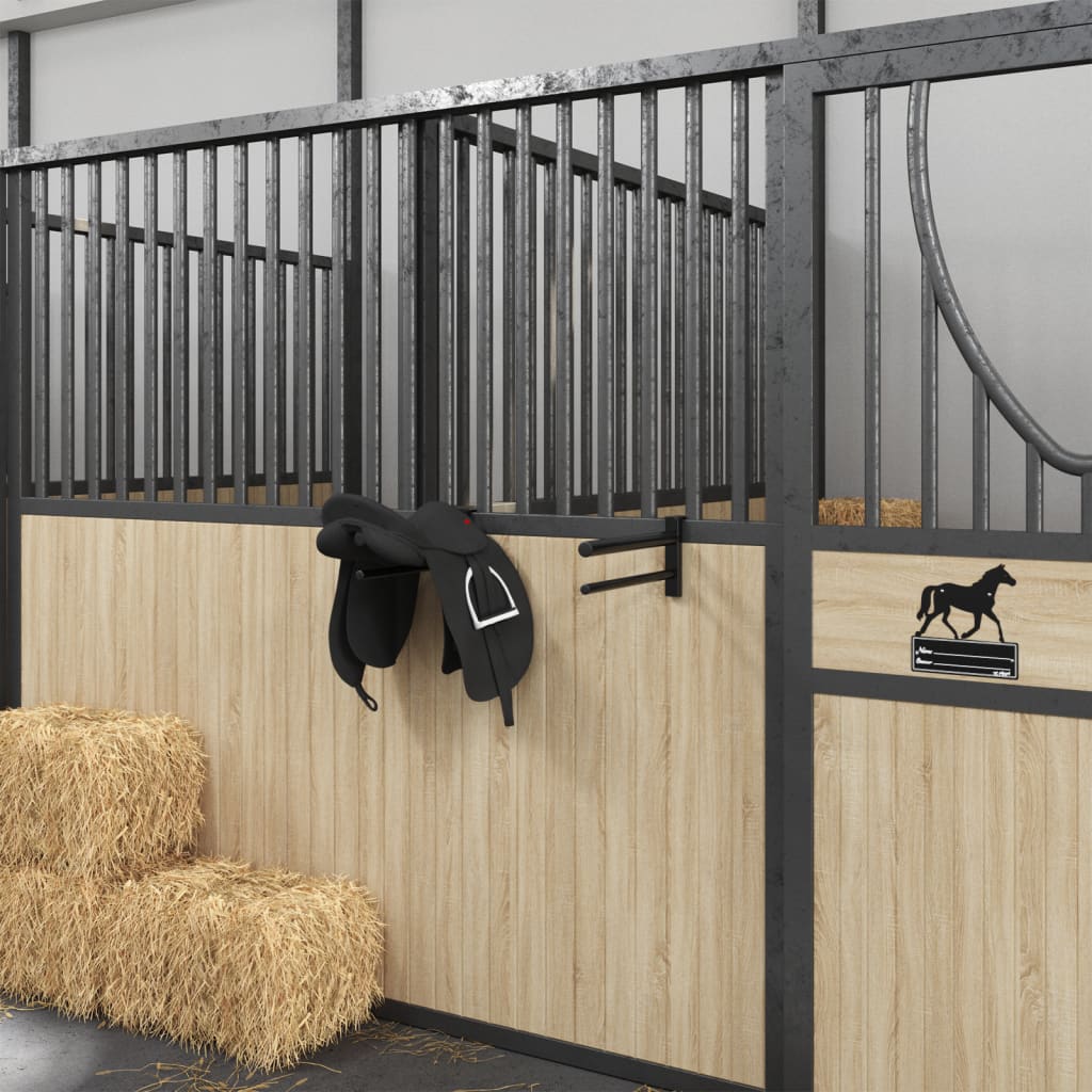 Sattelhalter Zweiarmig Tragbar Schwarz Eisen Sattelhalter Zweiarmig Tragbar Schwarz Eisen