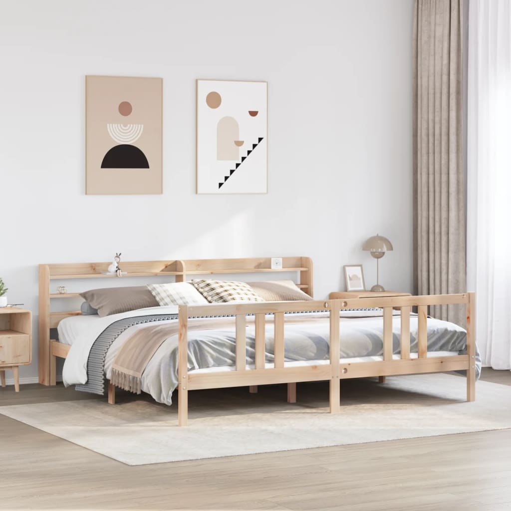 Bettgestell mit Kopfteil ohne Matratze 180x200 cm Bettgestell mit Kopfteil ohne Matratze 180x200 cm