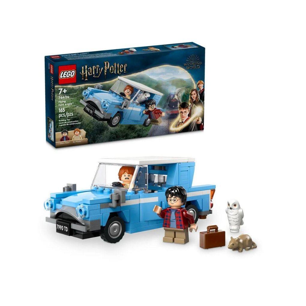 Konstruktionsspiel Lego 76424 Ford Anglia volador Bunt Konstruktionsspiel Lego 76424 Ford Anglia volador Bunt