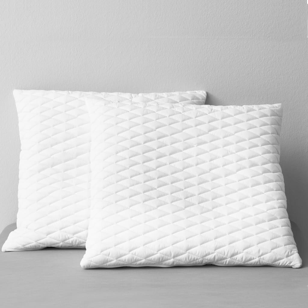 Kissen 2 Stk. 70×60×14 cm Memory-Schaum Kissen 2 Stk. 70×60×14 cm Memory-Schaum