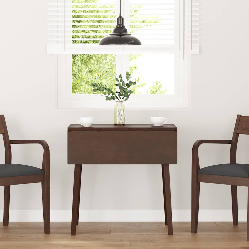 Esstisch Braun Massivholz Gummibaumholz Esstisch Braun Massivholz Gummibaumholz
