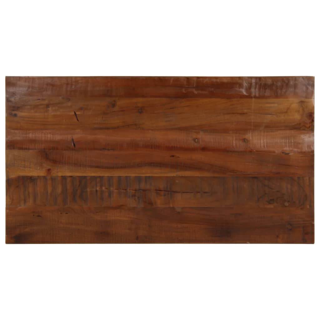 Tischplatte 120x60x2,5 cm Rechteckig Altholz Massiv Tischplatte 120x60x2,5 cm Rechteckig Altholz Massiv
