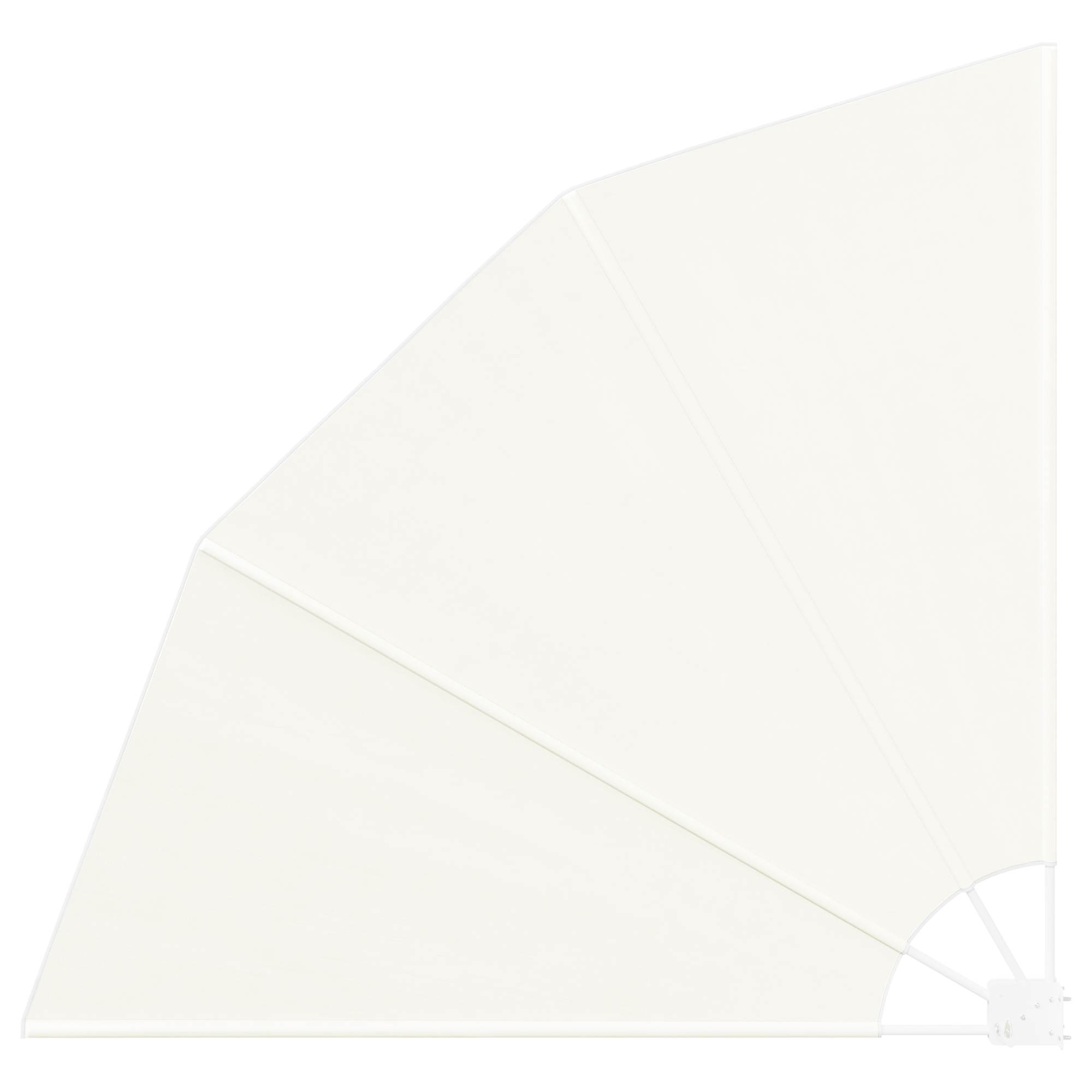 Balkon Sichtschutz Creme 160 x 160 cm Stoff Balkon Sichtschutz Creme 160 x 160 cm Stoff