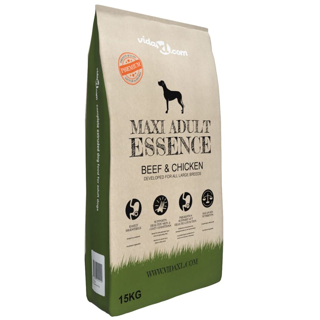 Trockenfutter für Hunde Maxi Adult Essence Beef & Chicken 15 kg Trockenfutter für Hunde Maxi Adult Essence Beef & Chicken 15 kg