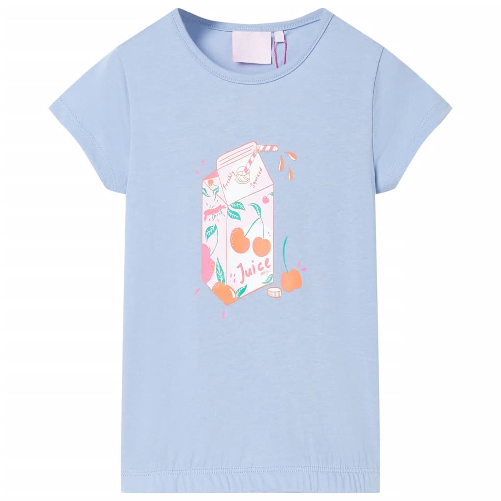 Kinder-T-Shirt Blau 116 Kinder-T-Shirt Blau 116