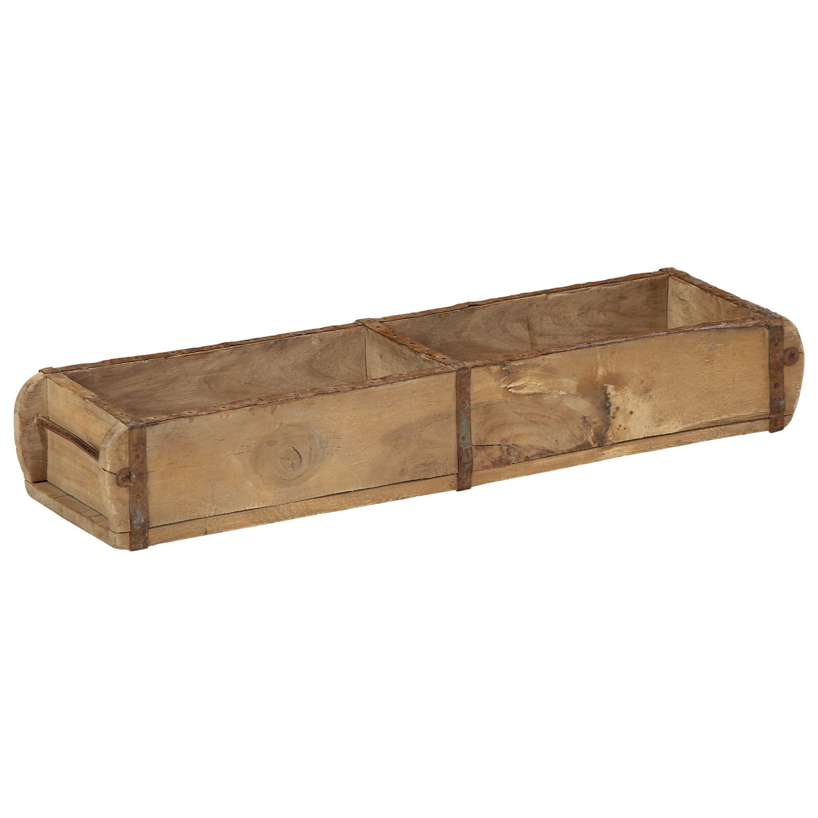vidaXL Tablett 60,5x15x9 cm aus recyceltem Massivholz vidaXL Tablett 60,5x15x9 cm aus recyceltem Massivholz