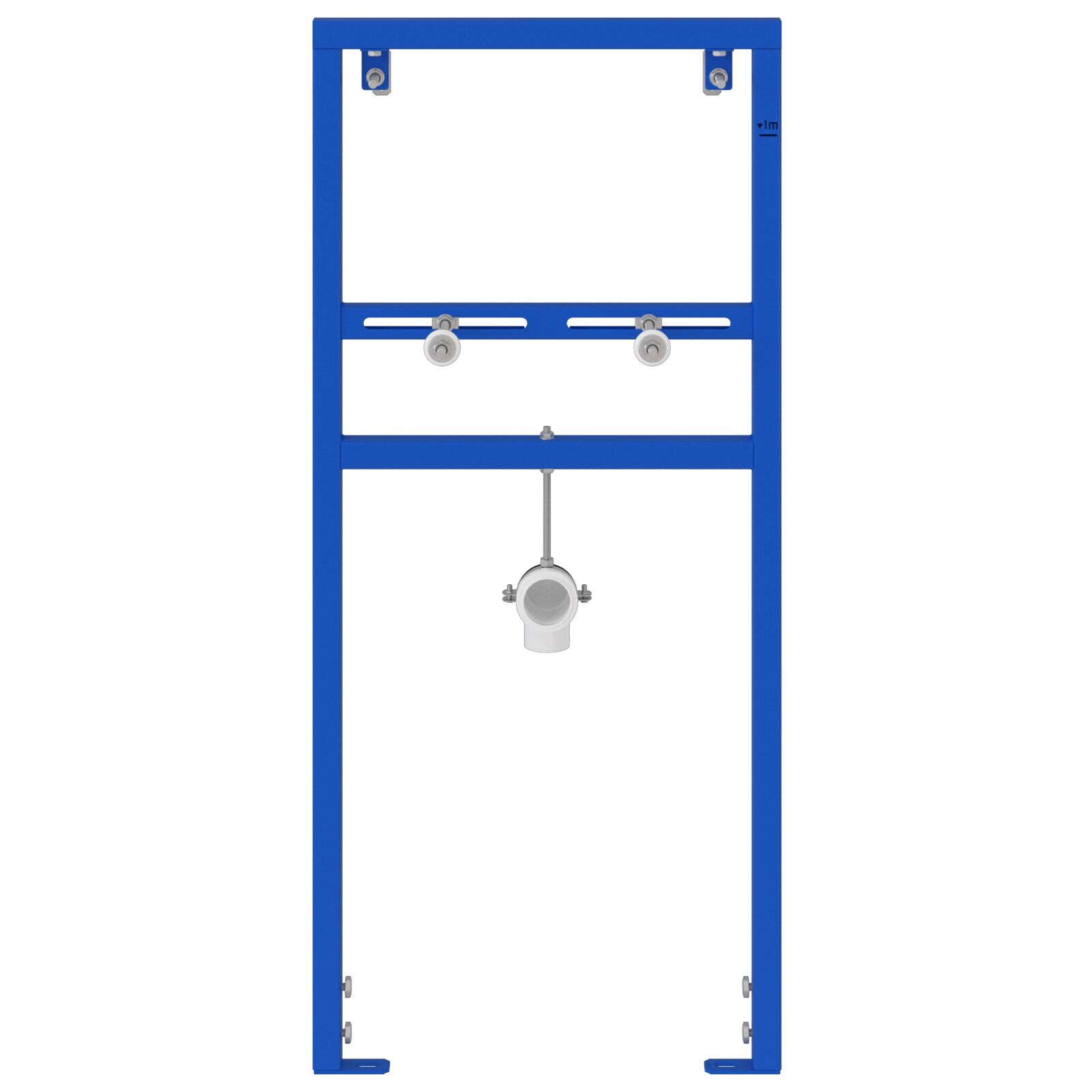 vidaXL Badezimmerzubehör Montagen Blau Metall 50 x 17,5 x 136 cm vidaXL Badezimmerzubehör Montagen Blau Metall 50 x 17,5 x 136 cm