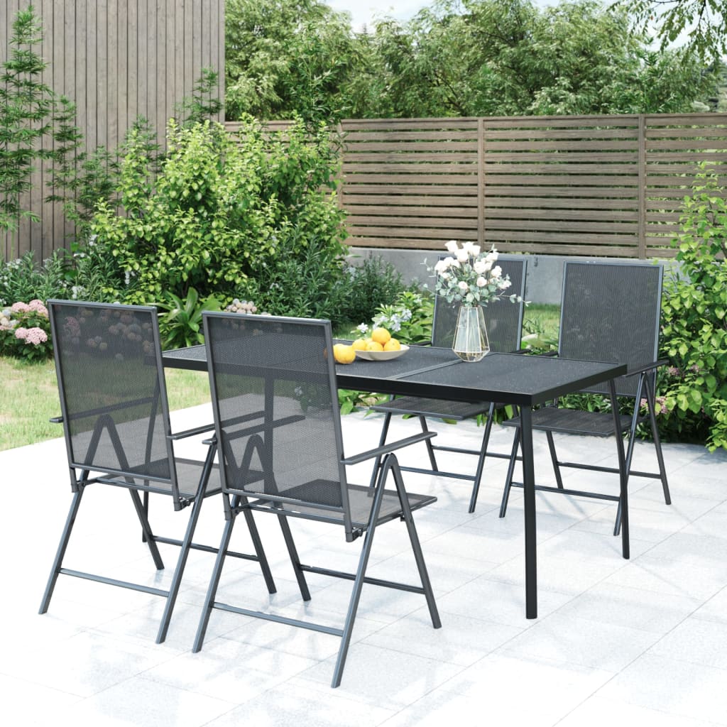 Gartentisch Anthrazit 165x80x72 cm Stahlgitter Gartentisch Anthrazit 165x80x72 cm Stahlgitter