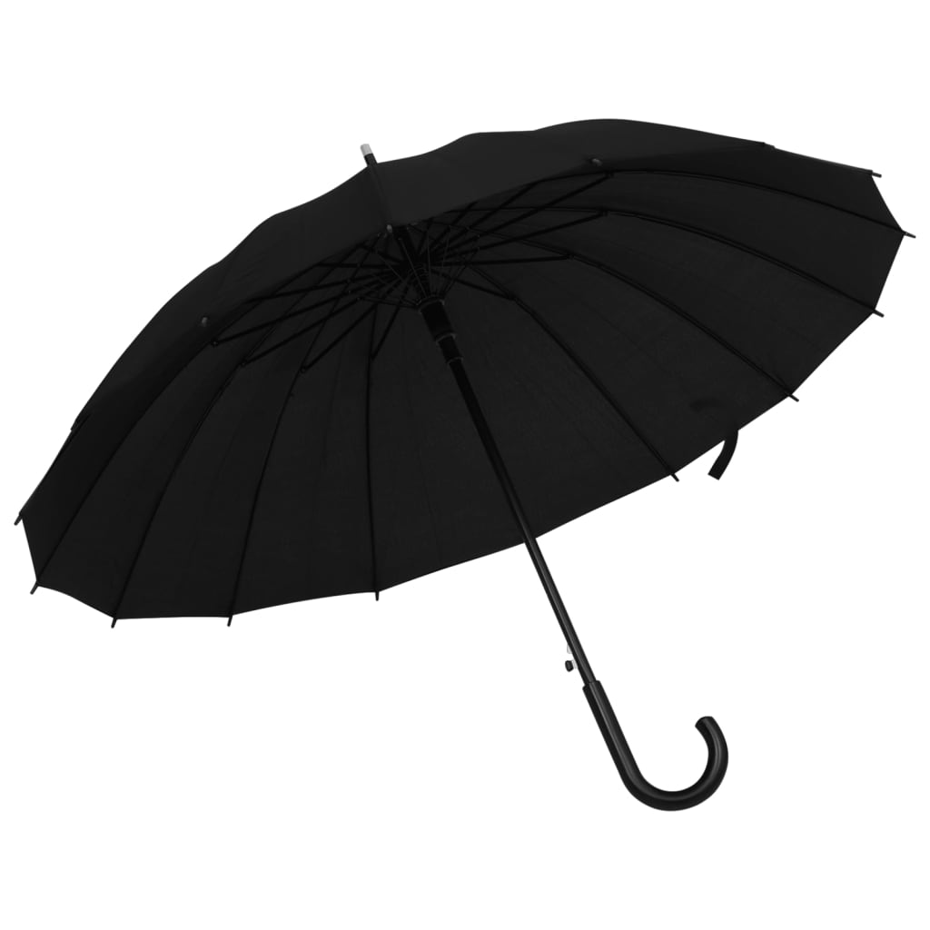 Regenschirm Automatisch Schwarz 105cm Regenschirm Automatisch Schwarz 105cm