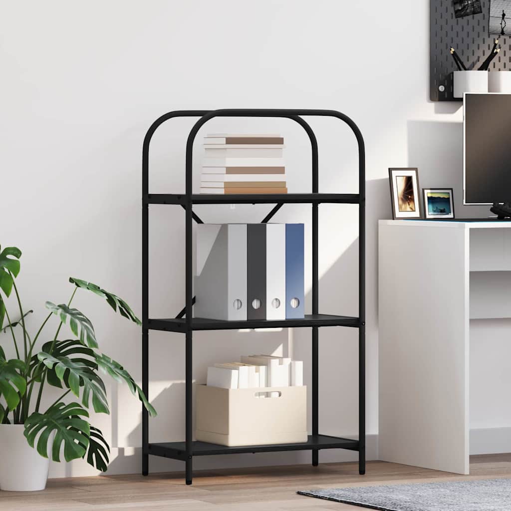 Regal Schwarze Eiche 60 x 30 x 109 cm Holzwerkstoff