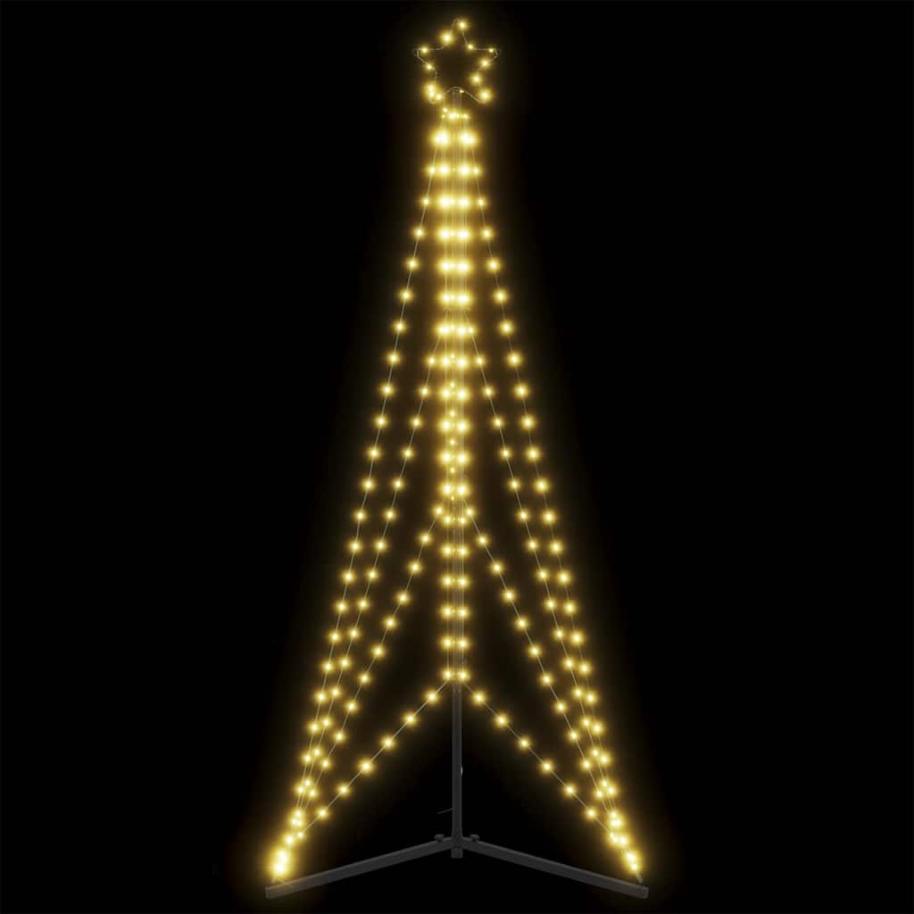 Weihnachtsbaum-Beleuchtung 363 LEDs Warmweiß 182 cm Weihnachtsbaum-Beleuchtung 363 LEDs Warmweiß 182 cm