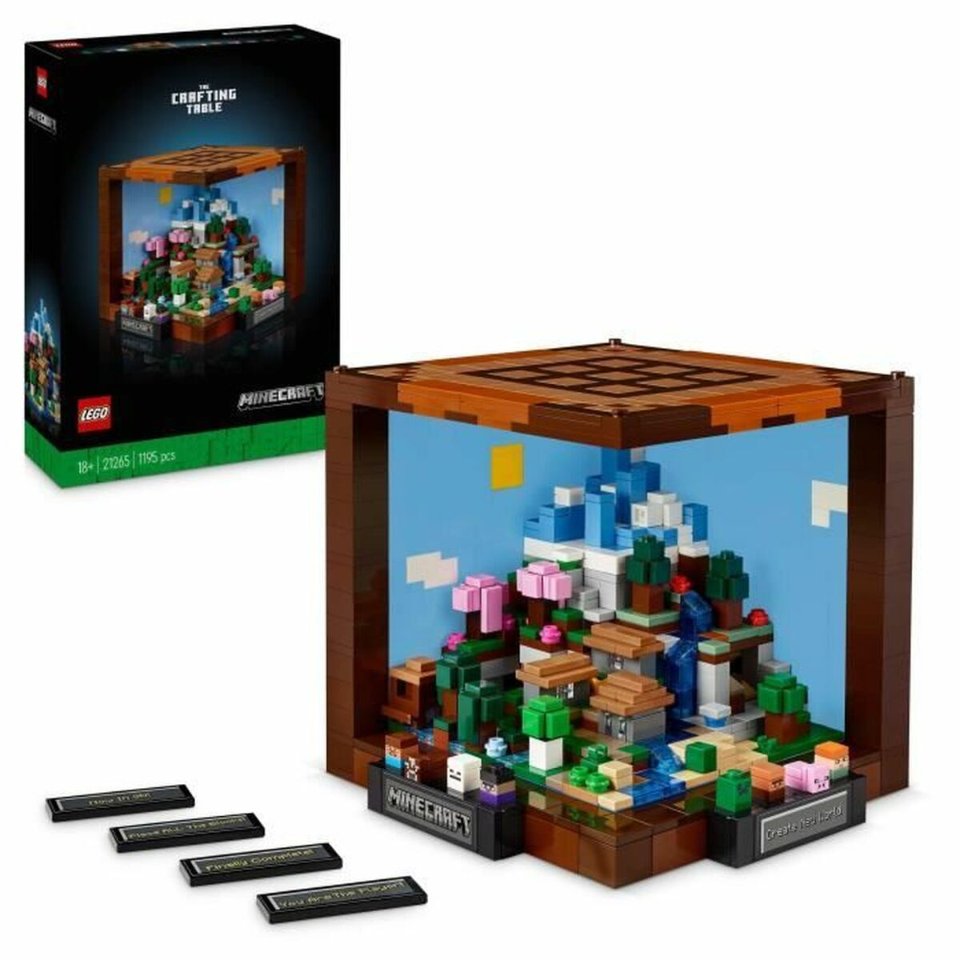 Konstruktionsspiel Lego Minecraft 21265 Workbench 1195 Stücke Konstruktionsspiel Lego Minecraft 21265 Workbench 1195 Stücke