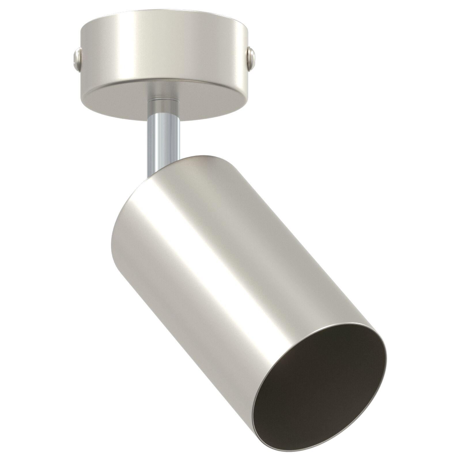 Deckenstrahler 1 Weg Verstellbar Gebürstetes Nickel GU10 Deckenstrahler 1 Weg Verstellbar Gebürstetes Nickel GU10