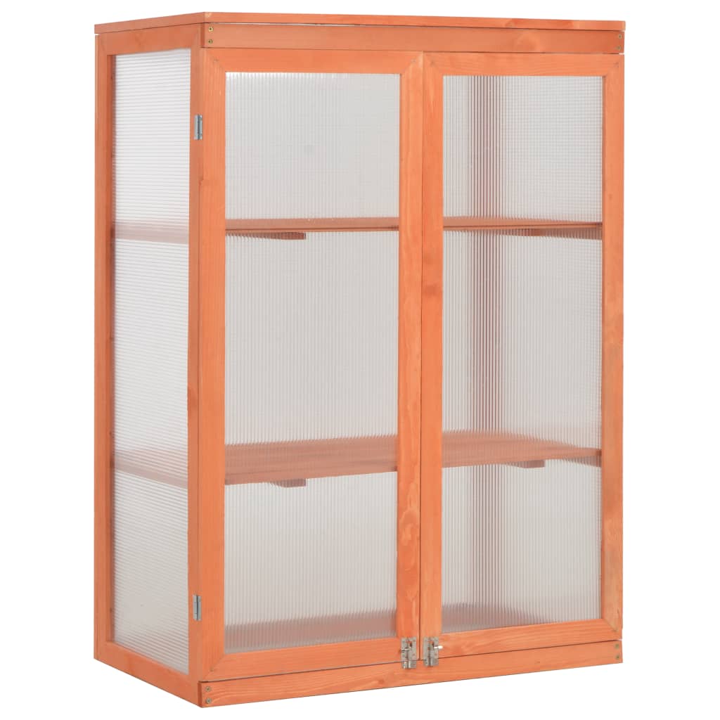 Gewächshaus-Schrank Holz 75x47x109 cm Gewächshaus-Schrank Holz 75x47x109 cm