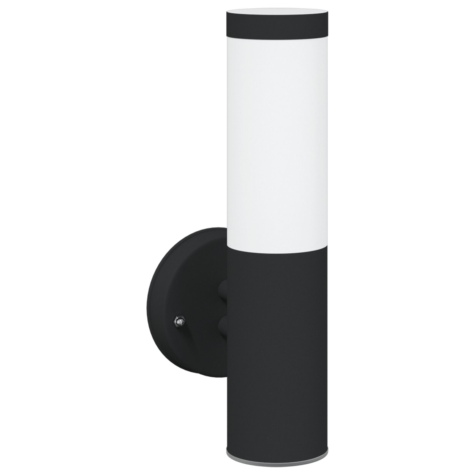 Außenwandleuchte Schwarz Edelstahl IP44 Außenwandleuchte Schwarz Edelstahl IP44