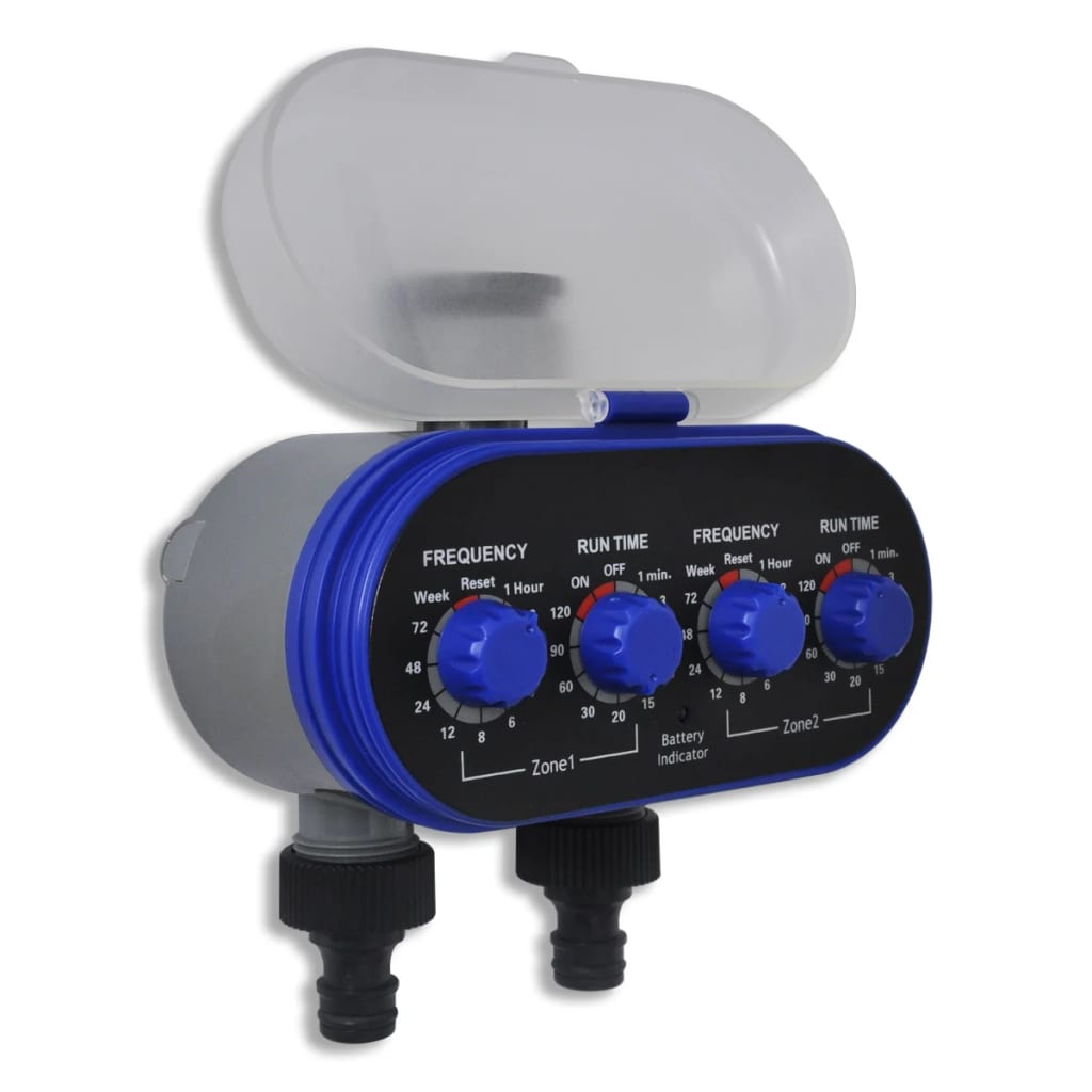 Elektronische Bewässerungsuhr Automatisch 2 Ausgänge Elektronische Bewässerungsuhr Automatisch 2 Ausgänge