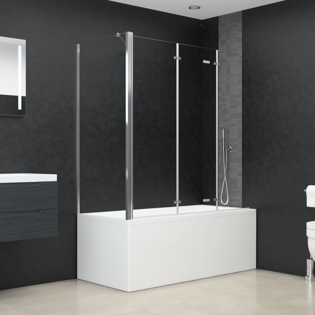 Duschabtrennung 120x69x130 cm Hartglas Transparent Duschabtrennung 120x69x130 cm Hartglas Transparent
