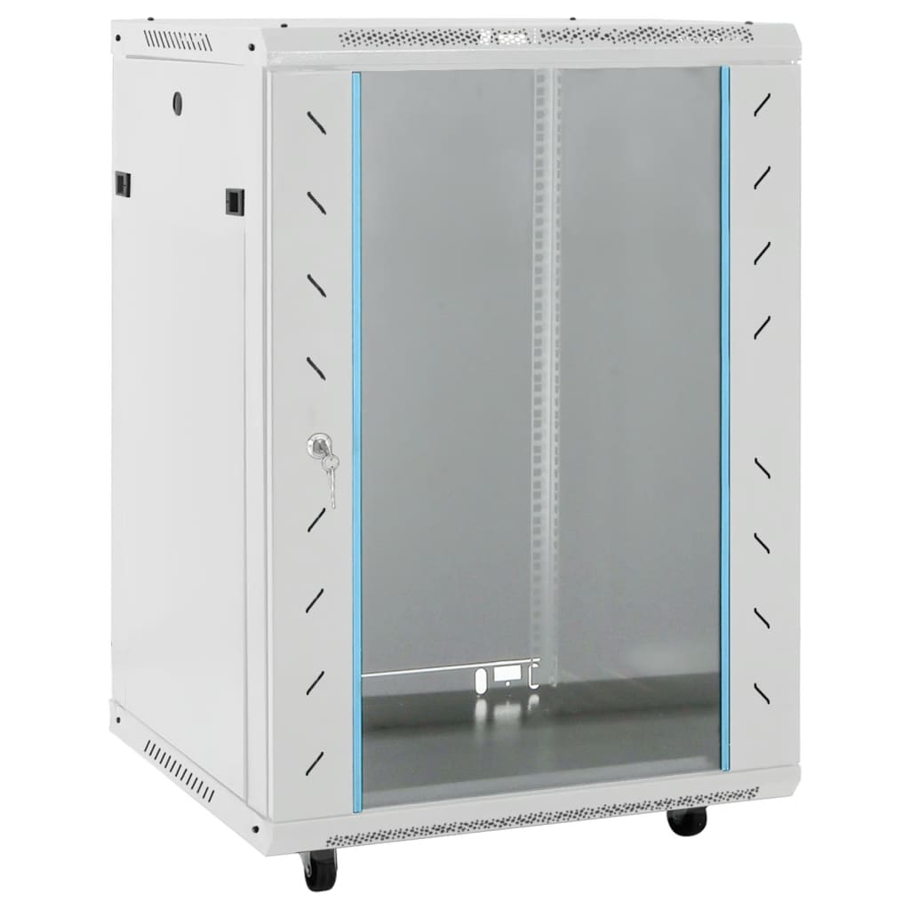 15U Netzwerkschrank auf Rollen 19" IP20 53x40x80 cm 15U Netzwerkschrank auf Rollen 19" IP20 53x40x80 cm