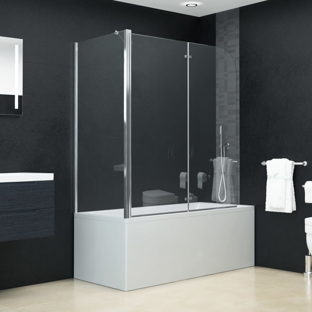 Badewannenaufsatz 2-fach Faltbar ESG 120x68x130 cm Badewannenaufsatz 2-fach Faltbar ESG 120x68x130 cm