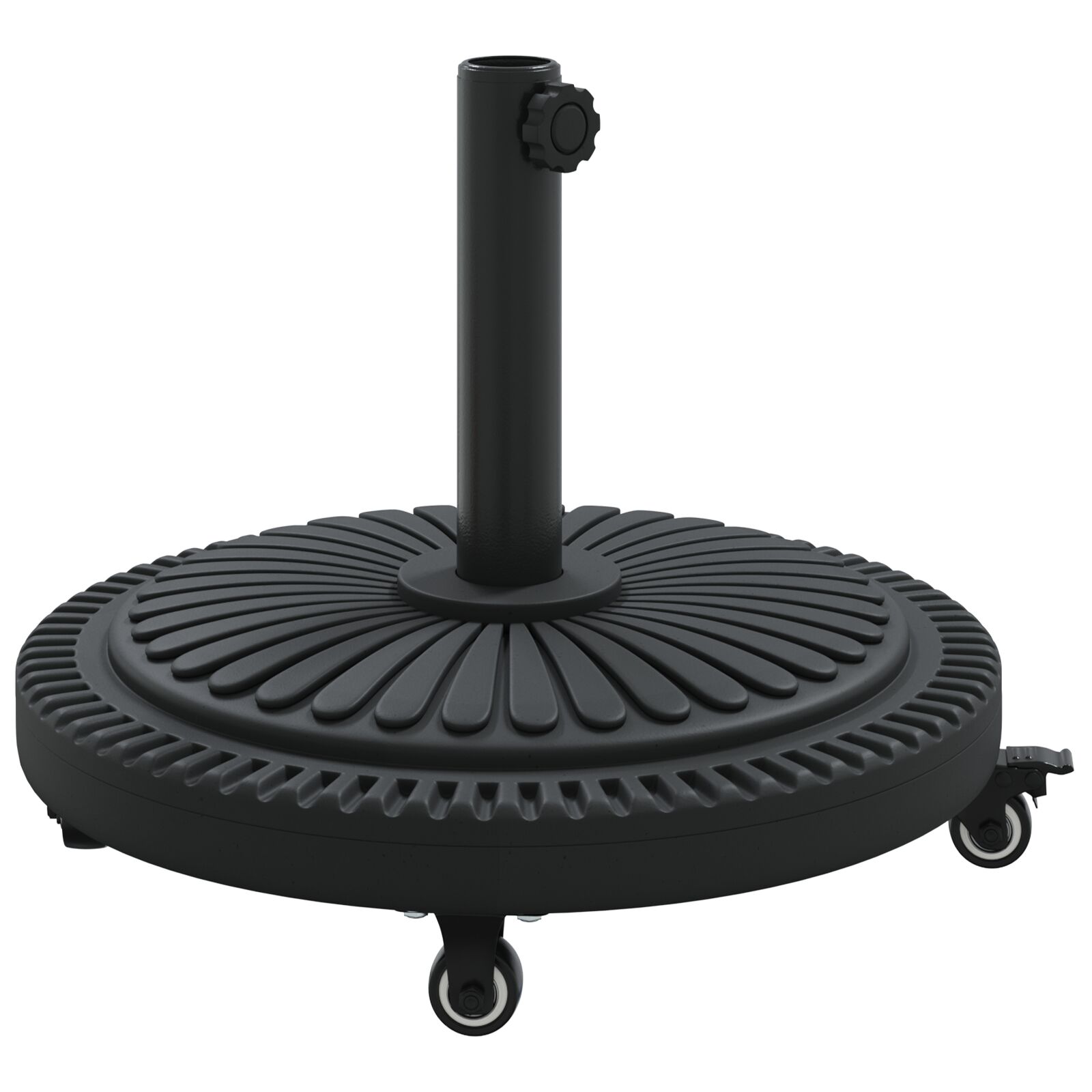 Parasole mit Rollen für Ø38-48 mm Stangen 13 kg Rund Parasole mit Rollen für Ø38-48 mm Stangen 13 kg Rund