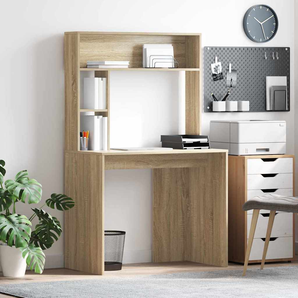 Schreibtisch Sonoma Eiche 91 x 50 x 149 cm Holzwerkstoff