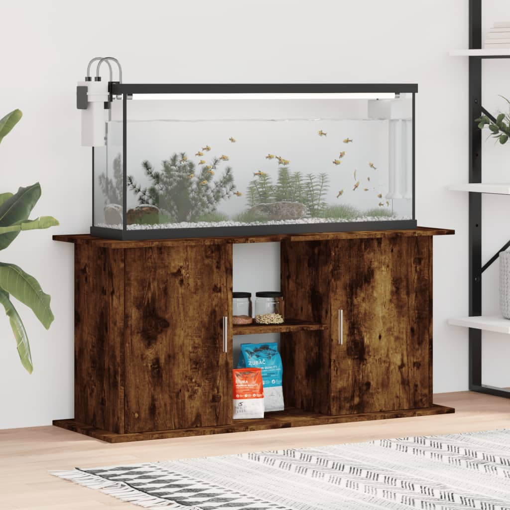 Aquariumständer Räuchereiche 121x41x58 cm Holzwerkstoff Aquariumständer Räuchereiche 121x41x58 cm Holzwerkstoff