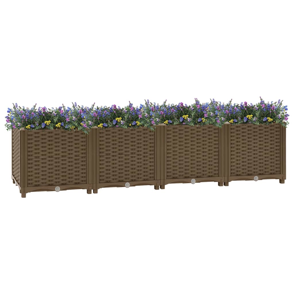 Hochbeet 160x40x38 cm Polypropylen Hochbeet 160x40x38 cm Polypropylen