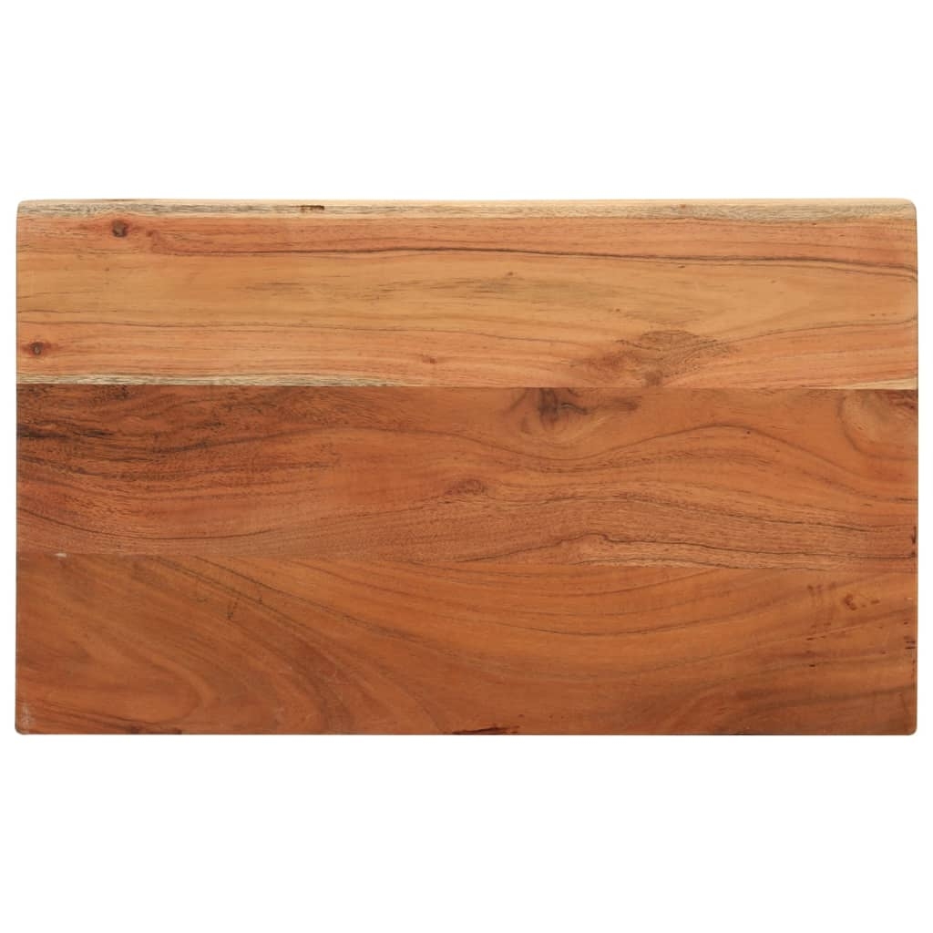 Tischplatte 60x40x3,8 cm Rechteckig Massivholz Akazie Tischplatte 60x40x3,8 cm Rechteckig Massivholz Akazie